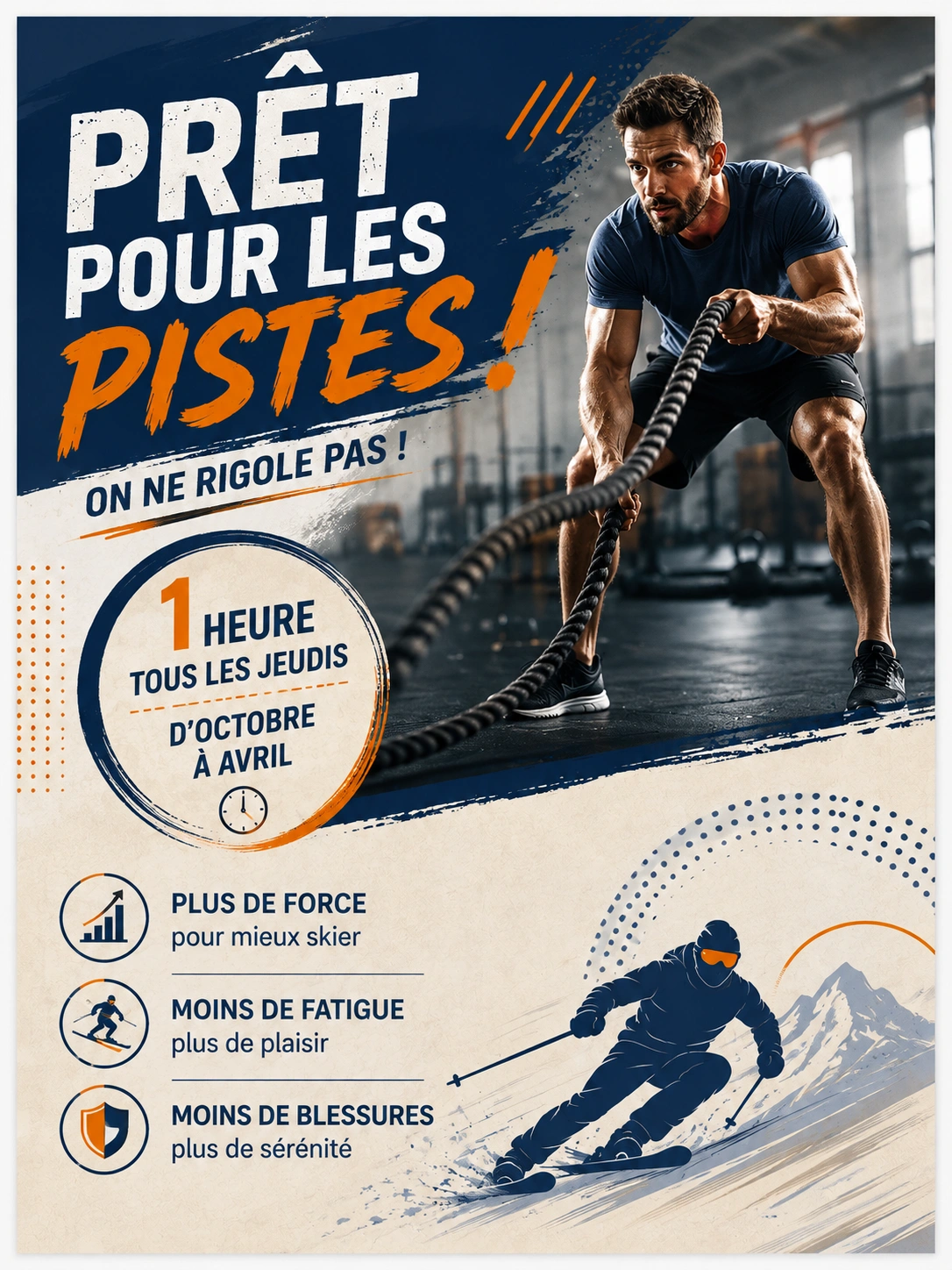 Préparation physique pour le ski